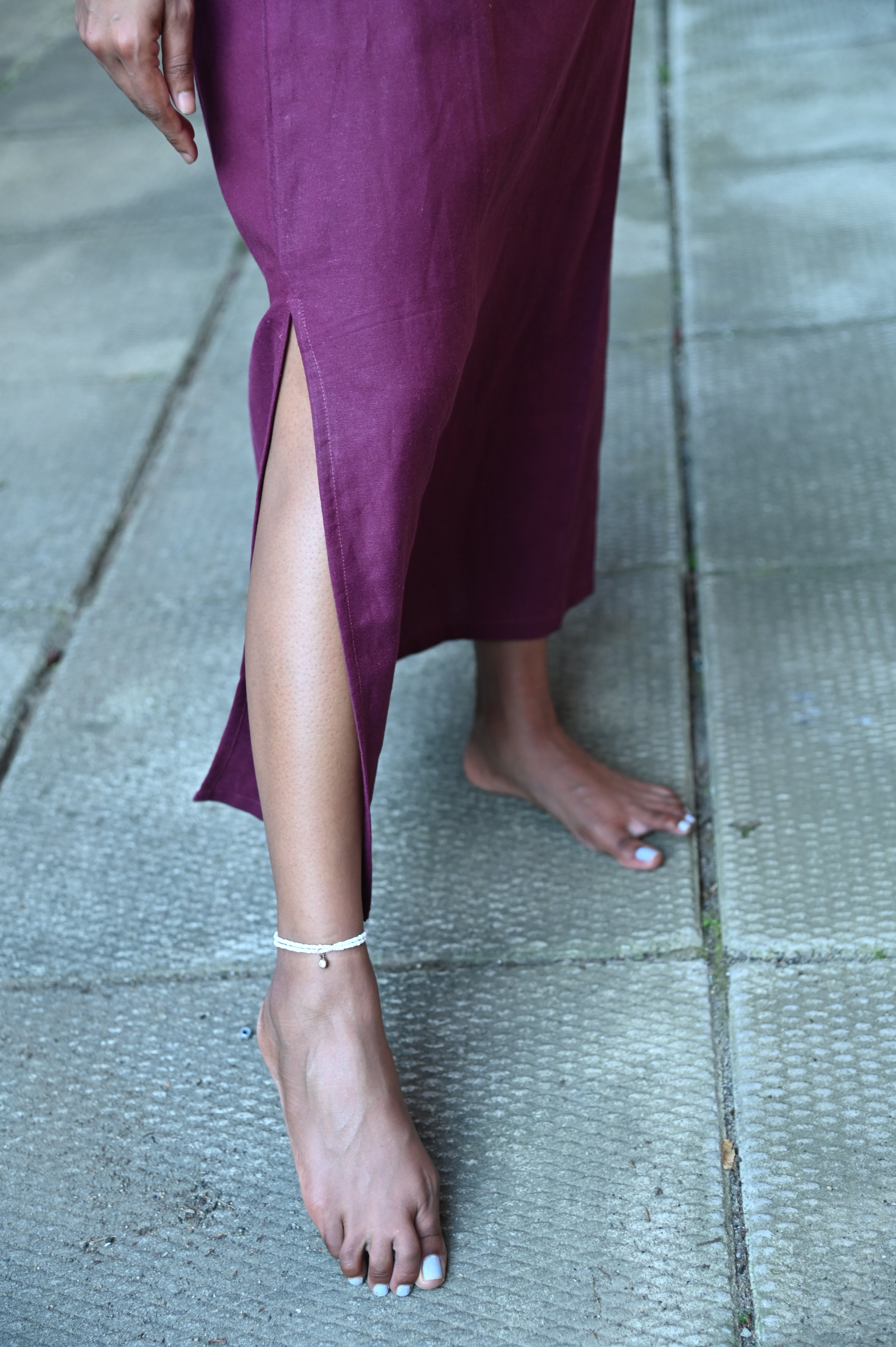 Purple Long Dress