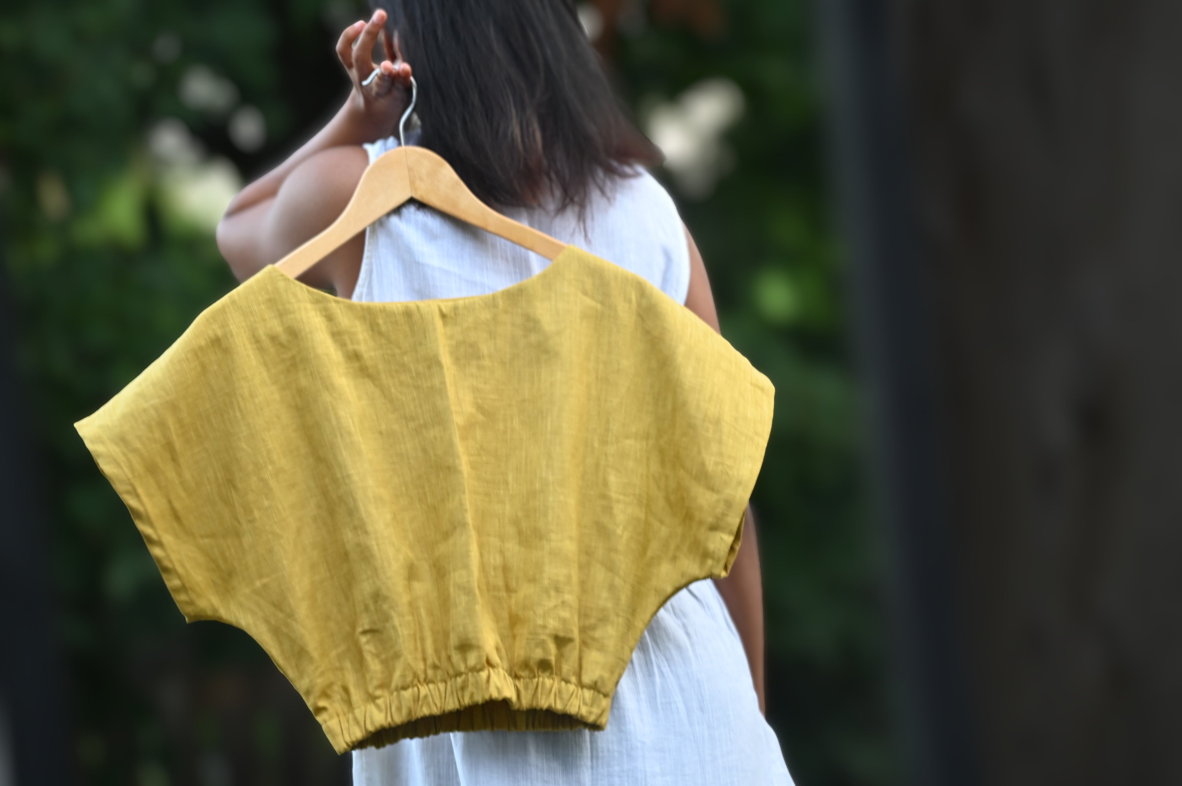 Yellow Crop Top